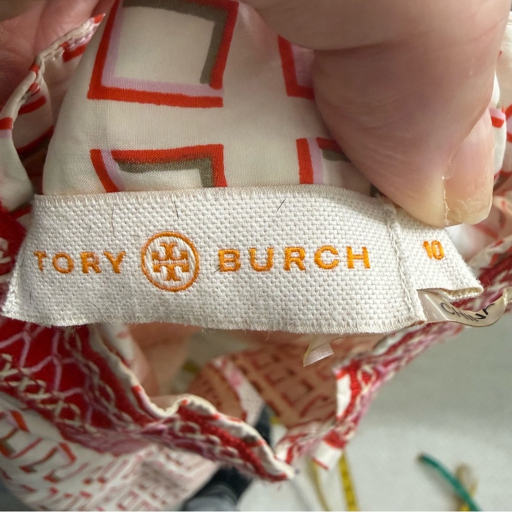 Tory Burch embroidered tunic dress size 10 - Picture 11 of 14